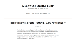Desktop Screenshot of megawestenergy.com